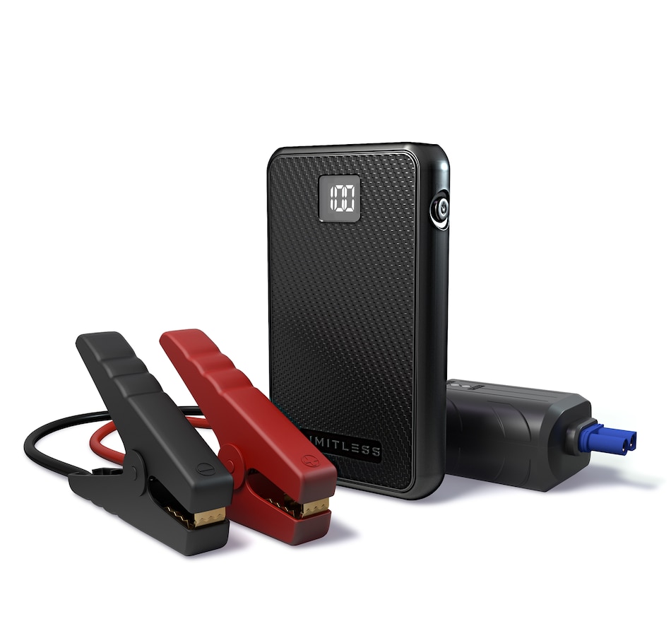 Image 251682_BLK.jpg, Product 251-682 / Price $74.99, Limitless AutoBoost Portable Jump Starter, Power Bank and Flashlight from Limitless Innovations on TSC.ca's Home & Garden department