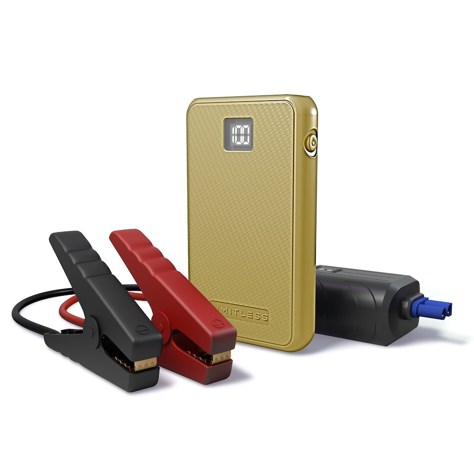 Image 251682_GLD.jpg, Product 251-682 / Price $74.99, Limitless AutoBoost Portable Jump Starter, Power Bank and Flashlight from Limitless Innovations on TSC.ca's Home & Garden department