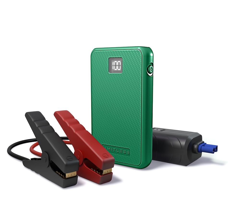 Image 251682_GRN.jpg, Product 251-682 / Price $74.99, Limitless AutoBoost Portable Jump Starter, Power Bank and Flashlight from Limitless Innovations on TSC.ca's Home & Garden department