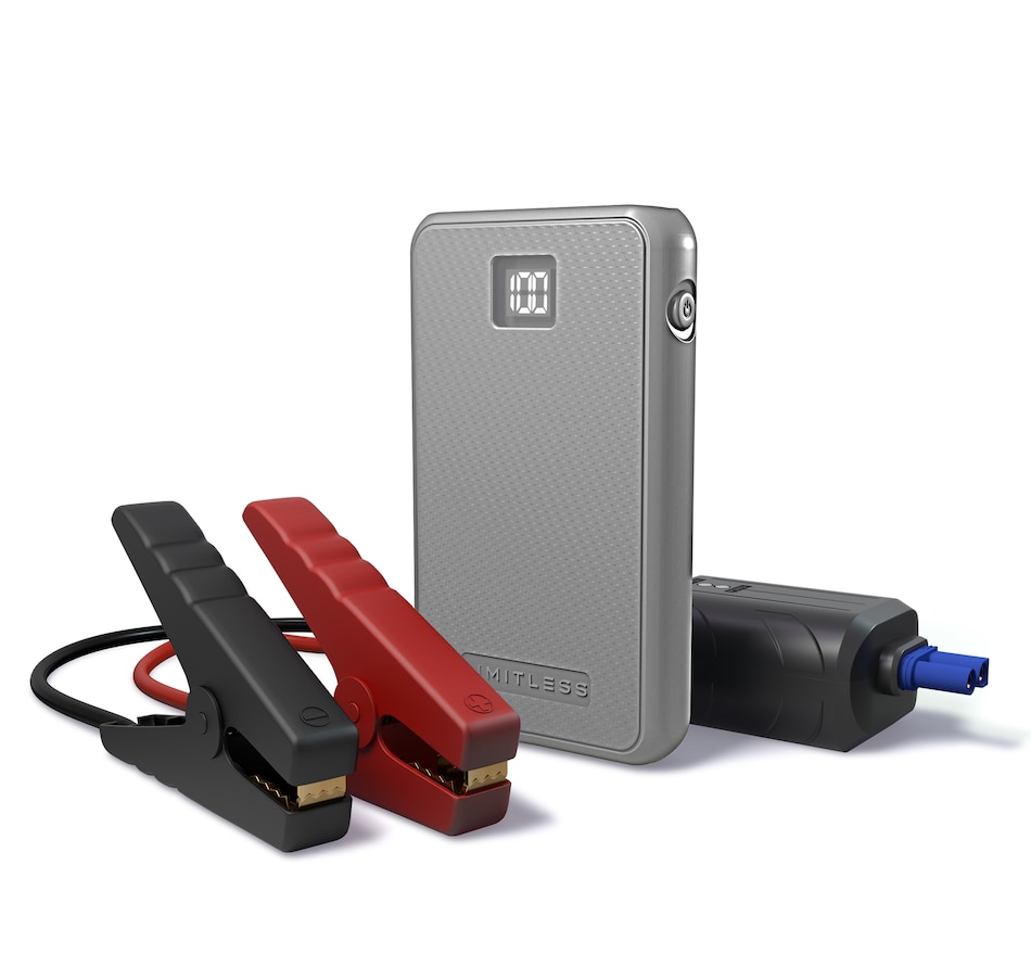 Image 251682_SIL.jpg, Product 251-682 / Price $74.99, Limitless AutoBoost Portable Jump Starter, Power Bank and Flashlight from Limitless Innovations on TSC.ca's Home & Garden department
