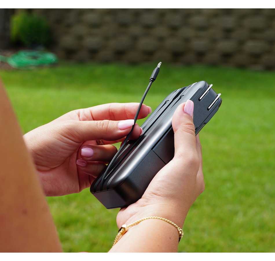 Image 251683_ALTMORE11.jpg, Product 251-683 / Price $139.99, Limitless 15,000-mAh Portable Power Bank with Wall Plug, Digital Display and Built-In Cables from Limitless Innovations on TSC.ca's Electronics department