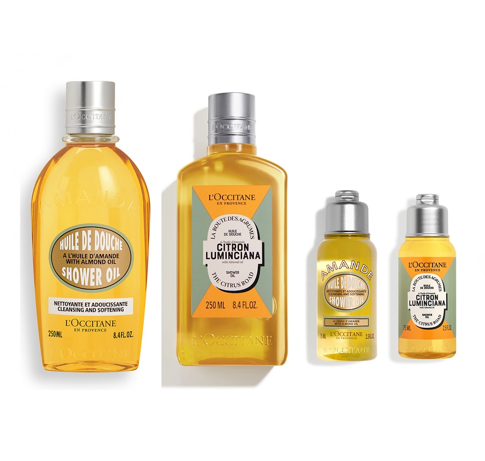 Image 252006.jpg, Product 252-006 / Price $101.00, L'Occitane Almond Shower Oil Home & Away Holiday Edition from L'Occitane on TSC.ca's Beauty department