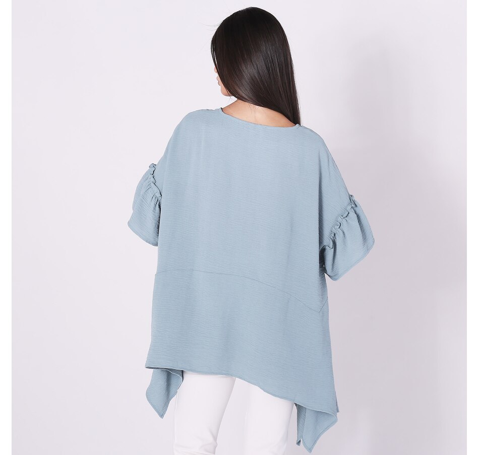 Image 252029_ALTMORE1.jpg, Product 252-029 / Price $34.33, Red Coral Ruffle Sleeve Top from Red Coral Fashions on TSC.ca's Fashion department