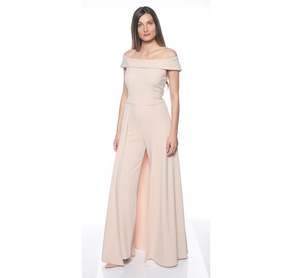 Image 252039_CHM.jpg, Product 252-039 / Price $63.33, Marina Overlay Skirt Jumpsuit from Marina on TSC.ca's Fashion department