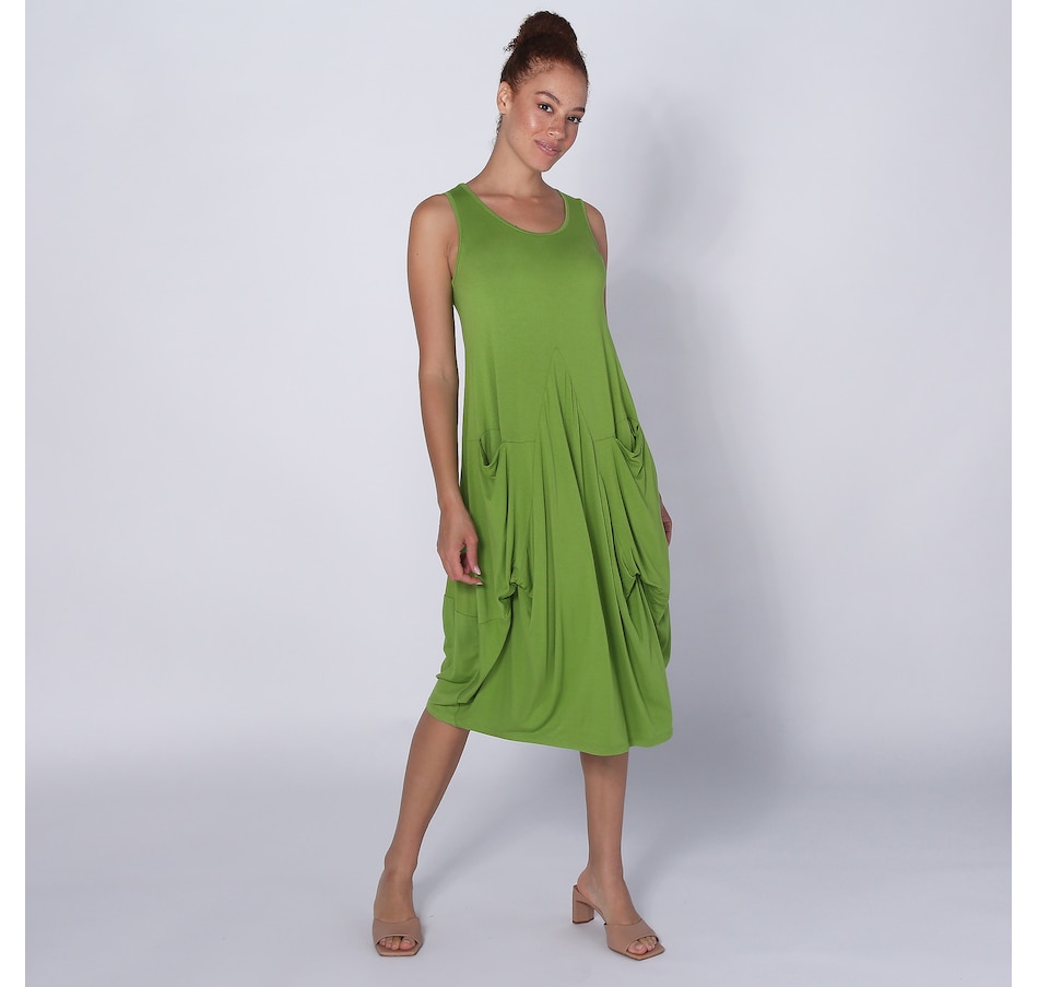 Image 252051_LIM.jpg, Product 252-051 / Price $59.88, Red Coral Bubble Hem Pocket Detail Dress from Red Coral Fashions on TSC.ca's Fashion department