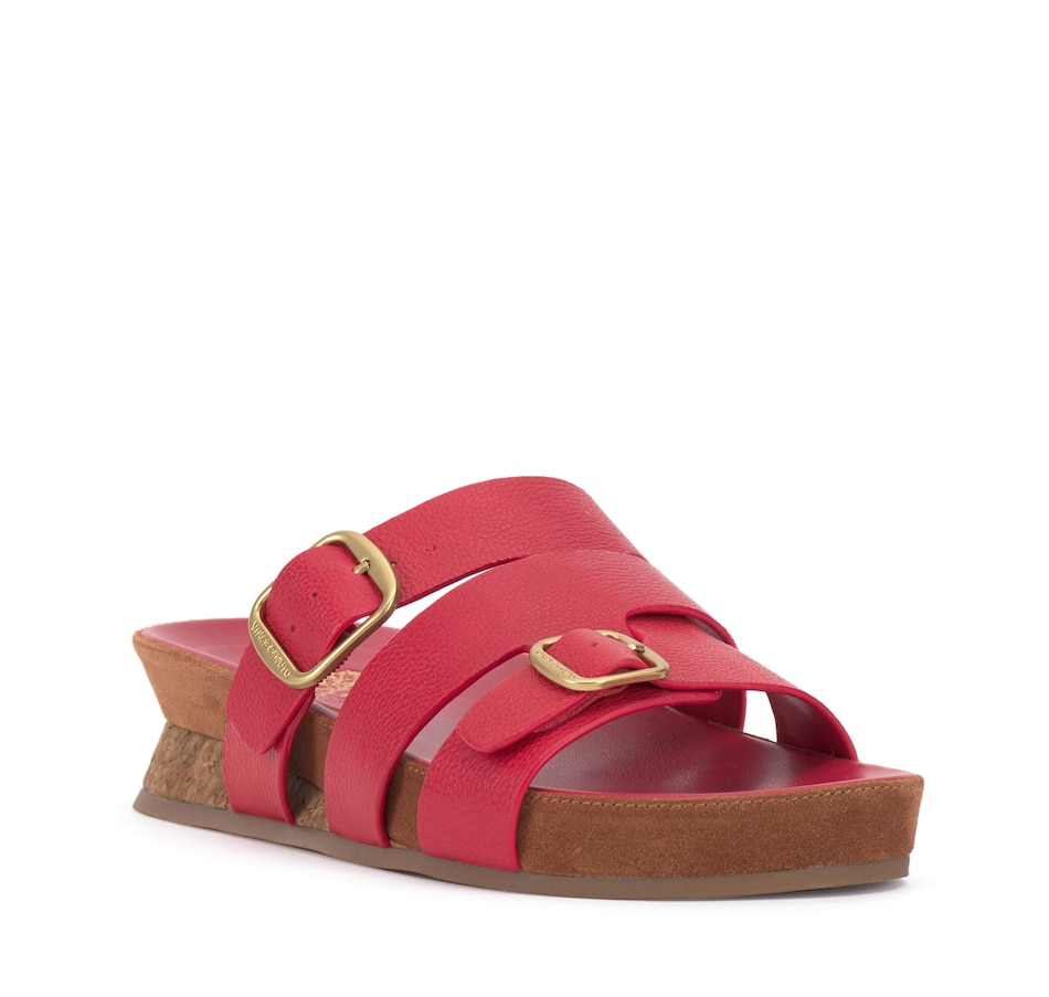 Image 252060_RED.jpg, Product 252-060 / Price $49.33, Vince Camuto Freoda Low Heel Slide from Vince Camuto on TSC.ca's Shoes department