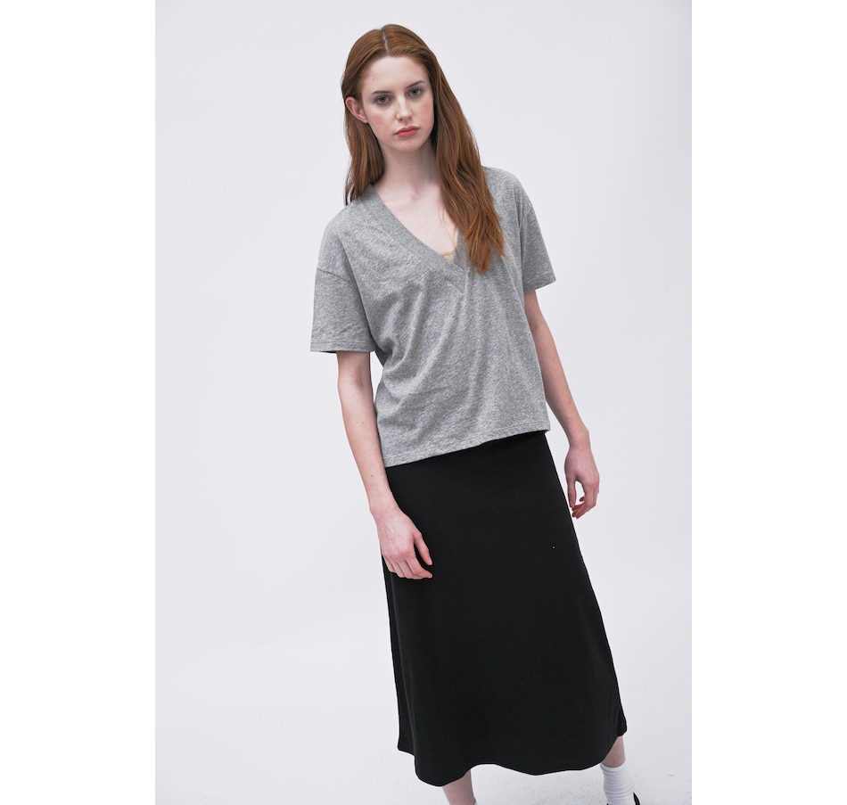 Image 252081_GYM.jpg, Product 252-081 / Price $19.33, Preloved Wafa V-Neck Top from Preloved on TSC.ca's Fashion department