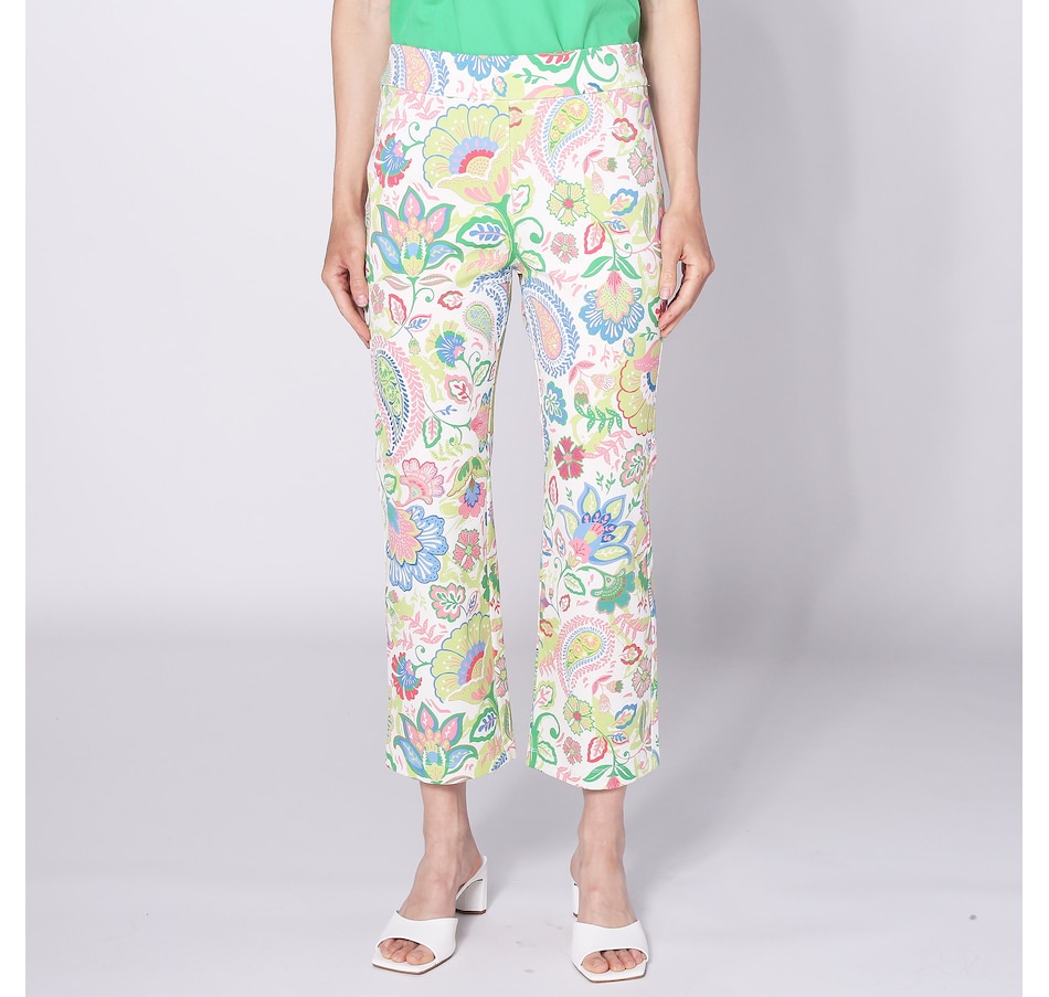Image 252090_MULPY.jpg, Product 252-090 / Price $29.33, Isaac Mizrahi 24/7 Kick Flare Pant from Isaac Mizrahi New York on TSC.ca's Fashion department