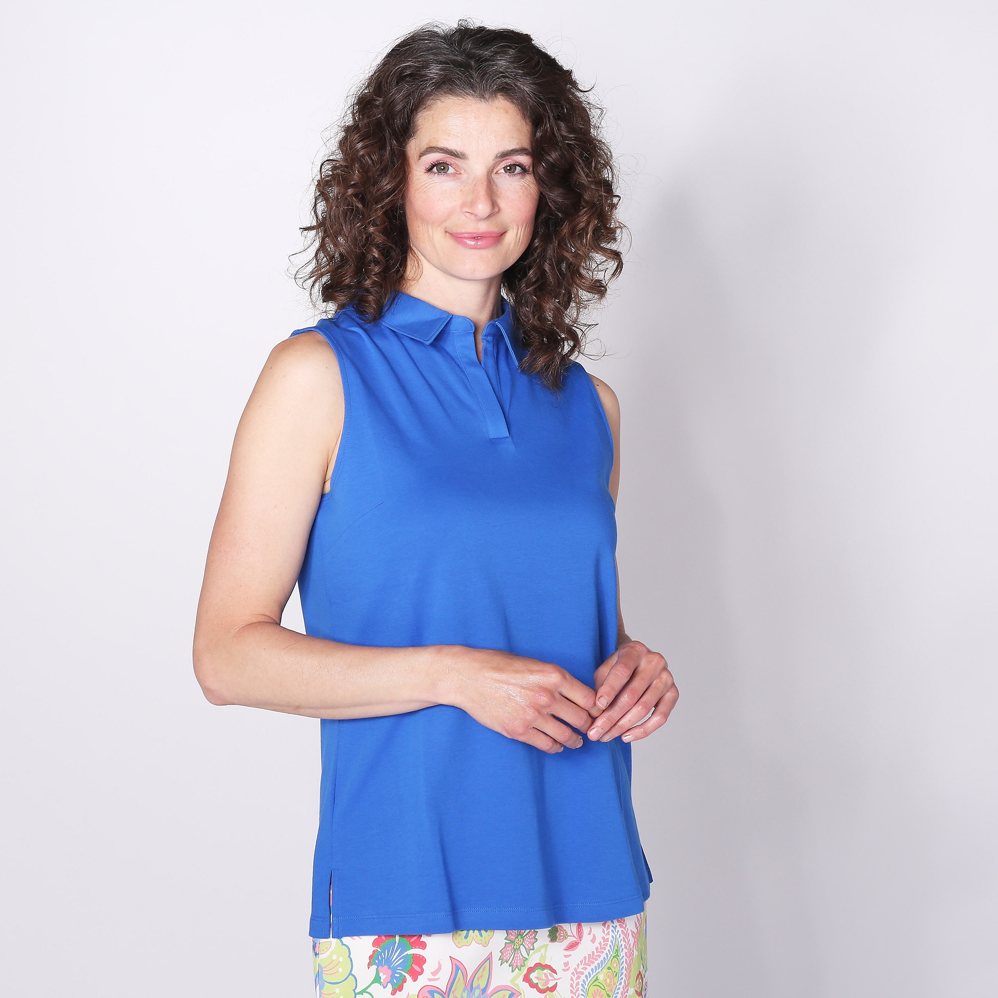 Pantalon Habillé Femme Isaac Mizrahi Taille 12 - Bleu Brillant, Longueur D'entrejambe 31", Neuf Sans étiquette