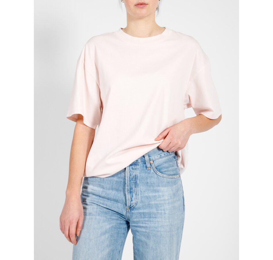 Image 252110_ALTMORE3.jpg, Product 252-110 / Price $25.33, Brunette The Label Oversized Boxy Tee from Brunette The Label on TSC.ca's Fashion department
