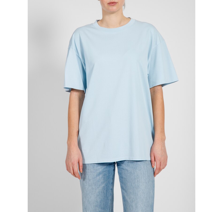Image 252110_ALTMORE4.jpg, Product 252-110 / Price $25.33, Brunette The Label Oversized Boxy Tee from Brunette The Label on TSC.ca's Fashion department