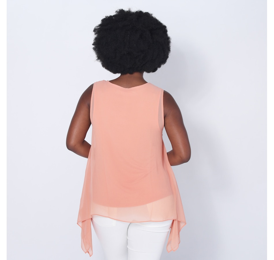 Image 252119_ALTMORE1.jpg, Product 252-119 / Price $34.33, Wynne Style Chiffon Overlay Top from Wynnelayers on TSC.ca's Fashion department