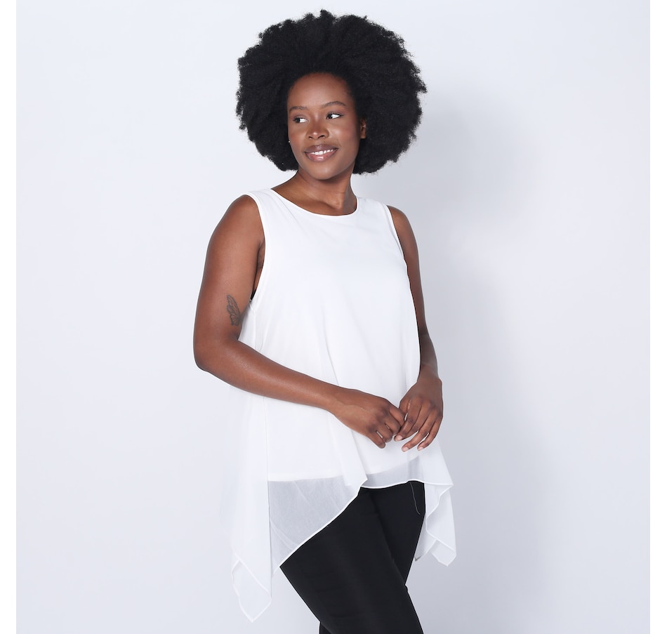 Image 252119_COD.jpg, Product 252-119 / Price $34.33, Wynne Style Chiffon Overlay Top from Wynnelayers on TSC.ca's Fashion department