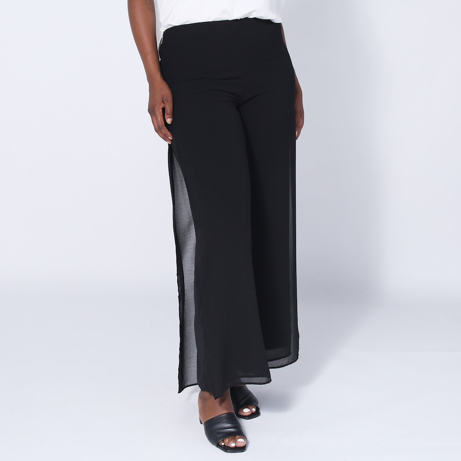Image 252120_BLK.jpg, Product 252-120 / Price $39.33, Wynne Style Chiffon Overlay Pant from Wynnelayers on TSC.ca's Fashion department