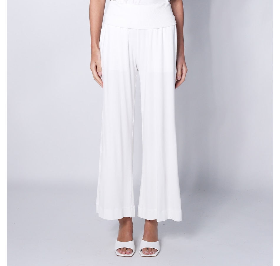 Image 252128_COD.jpg, Product 252-128 / Price $44.33, Wynne Style Micro Rib Wide Leg Pant from Wynnelayers on TSC.ca's Fashion department