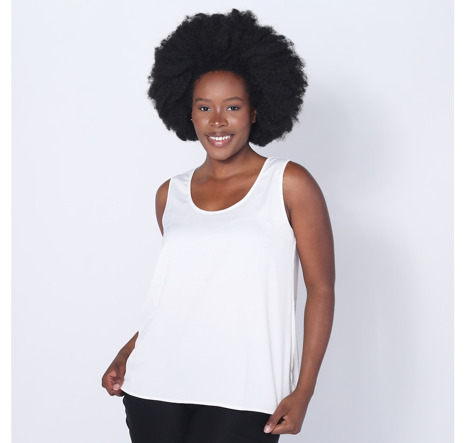 Image 252134_COD.jpg, Product 252-134 / Price $29.33, Wynne Style Hammered Satin Tank from Wynnelayers on TSC.ca's Fashion department