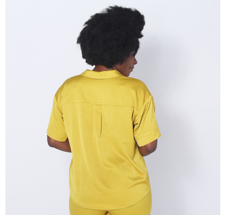 Image 252135_ALTMORE1.jpg, Product 252-135 / Price $44.33, Wynne Style Hammered Satin Twist Shirt from Wynnelayers on TSC.ca's Fashion department