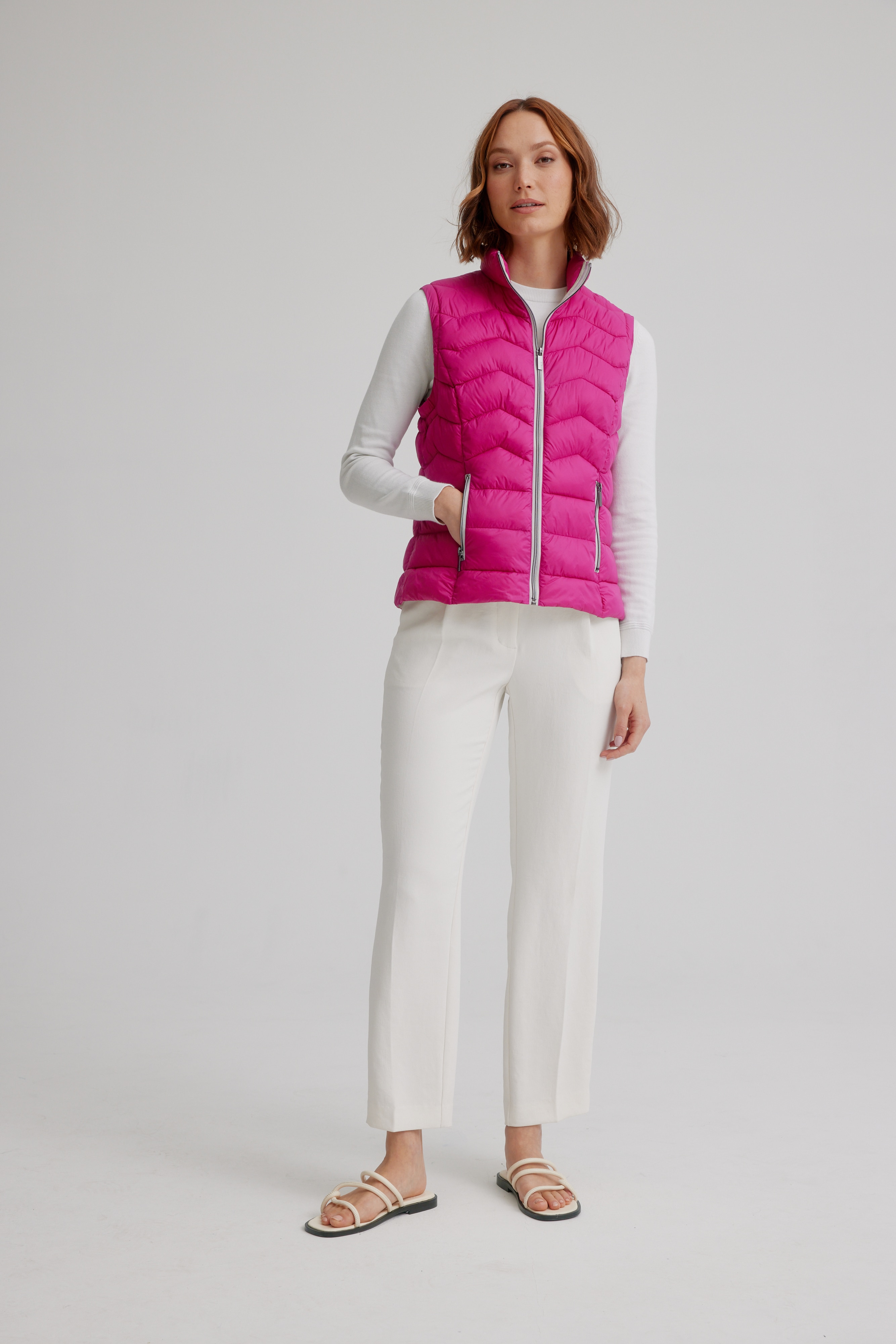 Cro Chevron Vest With Down Mix - TSC.ca