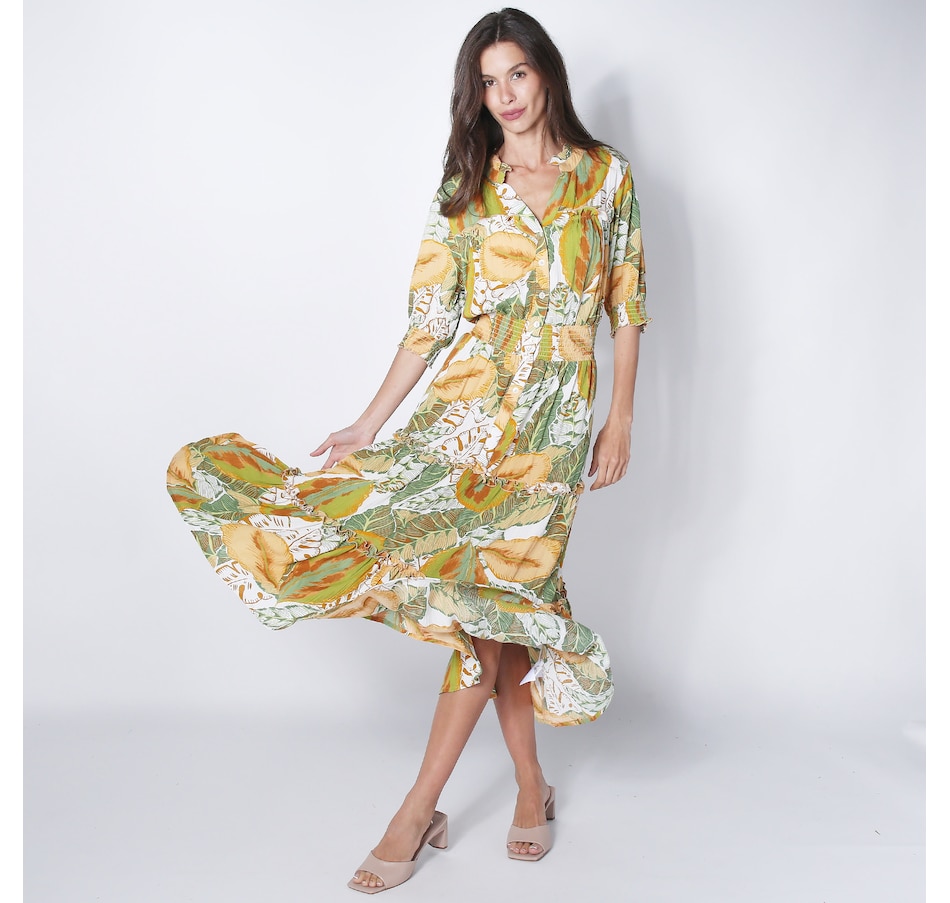 Image 252195_ALTMORE3.jpg, Product 252-195 / Price $51.33, Guillaume Tiered Long Dress from Guillaume on TSC.ca's Fashion department