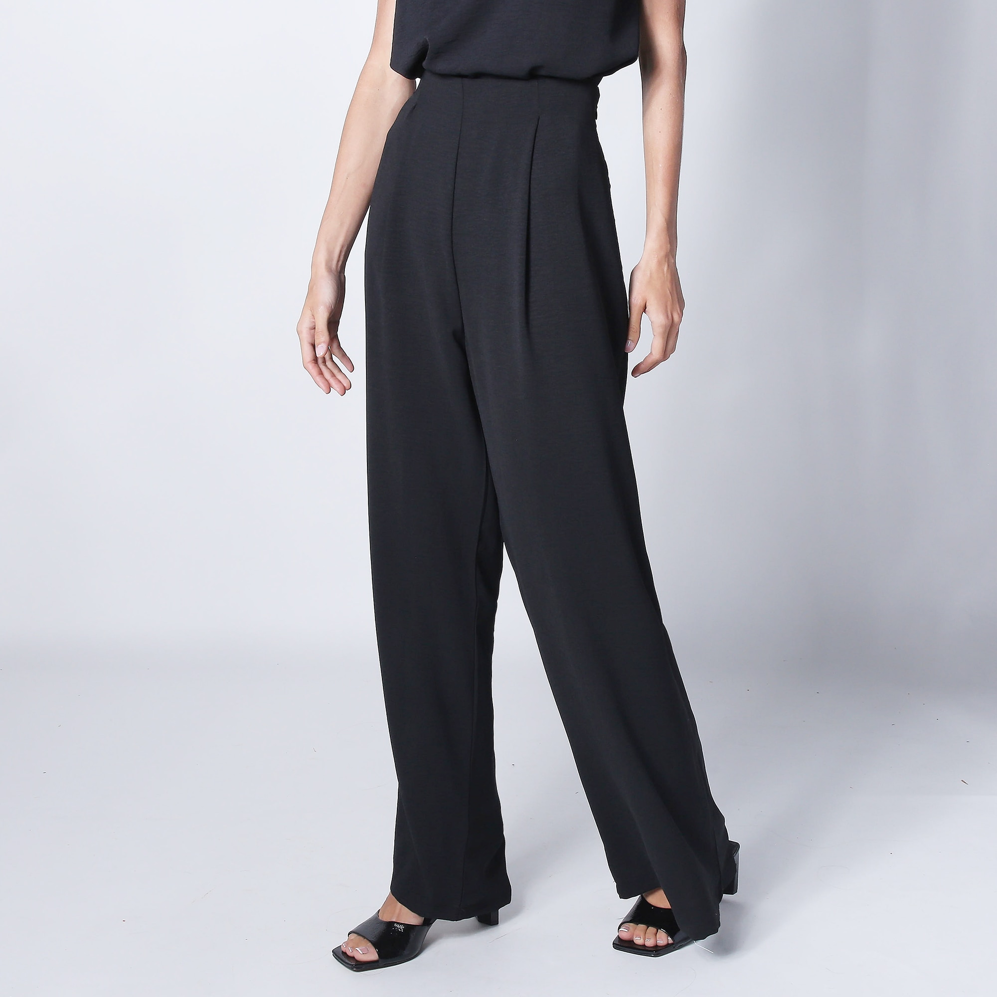 m*s様 wide multi button slacks Slight Vog Multi-Button Wide Slacks, Slightly Vogue