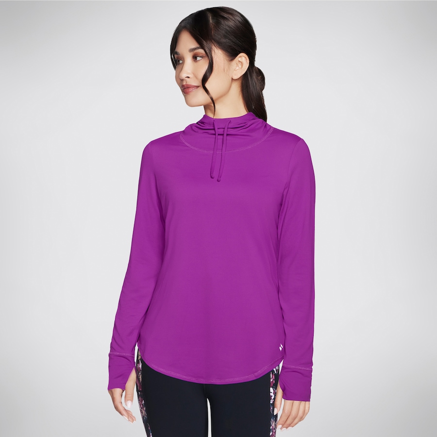 Image 252205_VIO.jpg, Product 252-205 / Price $14.33, Skechers Go Dri Serene Hoodie from Skechers on TSC.ca's Fashion department