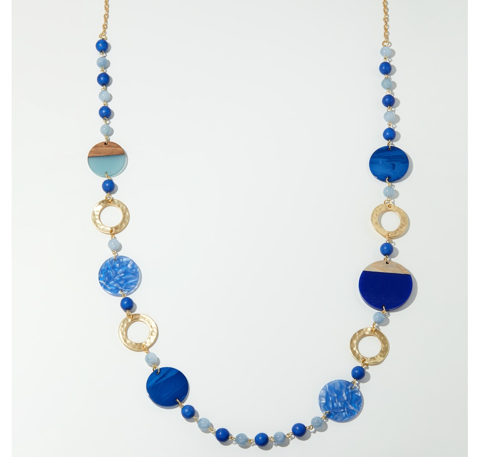 Image 252332_COB.jpg, Product 252-332 / Price $29.88, Red Coral Cluster Circle Beads 22" Fashion Necklace from Red Coral Fashions on TSC.ca's Jewellery department