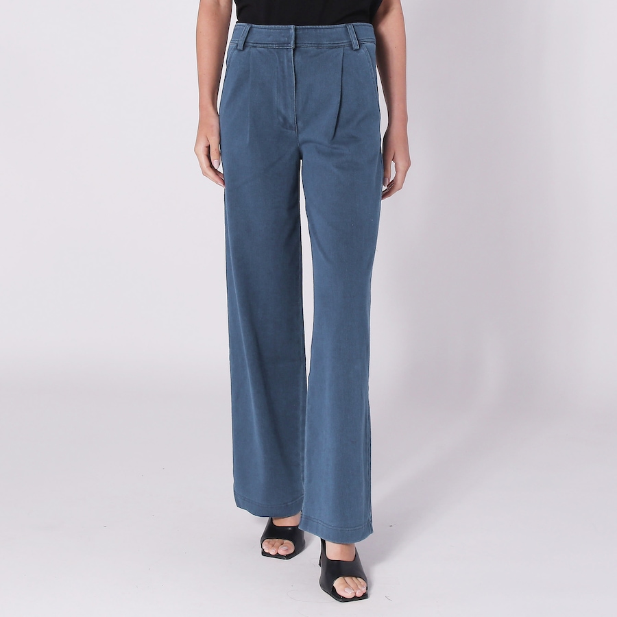 Image 252337_SKY.jpg, Product 252-337 / Price $54.33, Badgley Mischka Denim Trouser from Badgley Mischka on TSC.ca's Fashion department