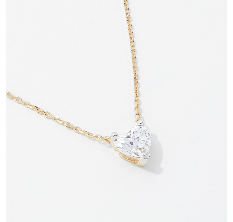 Image 252544_ALTMORE1.jpg, Product 252-544 / Price $1,129.99, EVERA Diamonds 14K Gold 1.00 ctw Diamond Heart Pendant Necklace from Evera Diamonds on TSC.ca's Jewellery department
