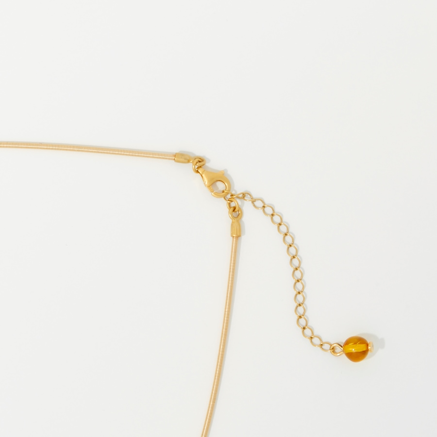 Image 252606_ALTMORE1.jpg, Product 252-606 / Price $749.99, Amber Extraordinaire Artisan Collection Sterling Silver Yellow Gold Plate Raw Butter Amber Necklace from Amber Extraordinaire on TSC.ca's Jewellery department
