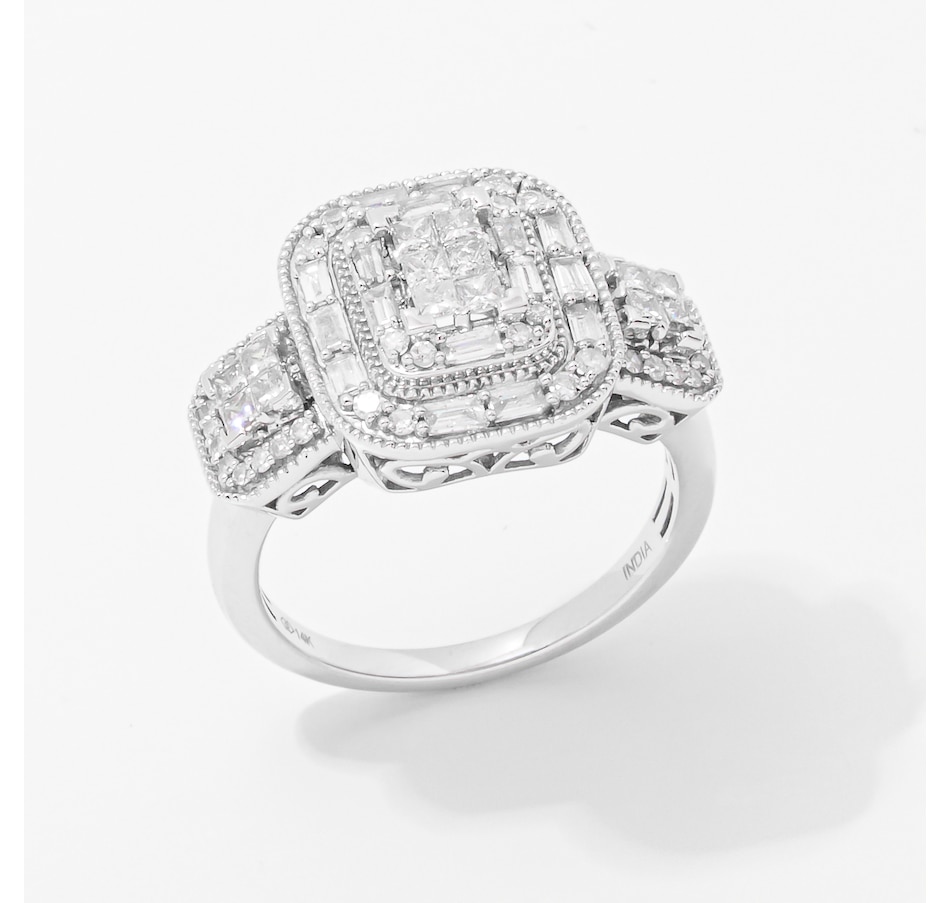 Image 252619.jpg, Product 252-619 / Price $899.88, 14K White Gold 1.00 ctw Diamond Ring from The Vault on TSC.ca's Jewellery department