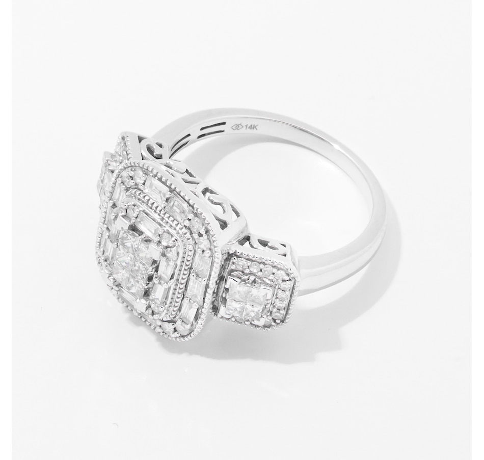 Image 252619_ALTMORE1.jpg, Product 252-619 / Price $899.88, 14K White Gold 1.00 ctw Diamond Ring from The Vault on TSC.ca's Jewellery department