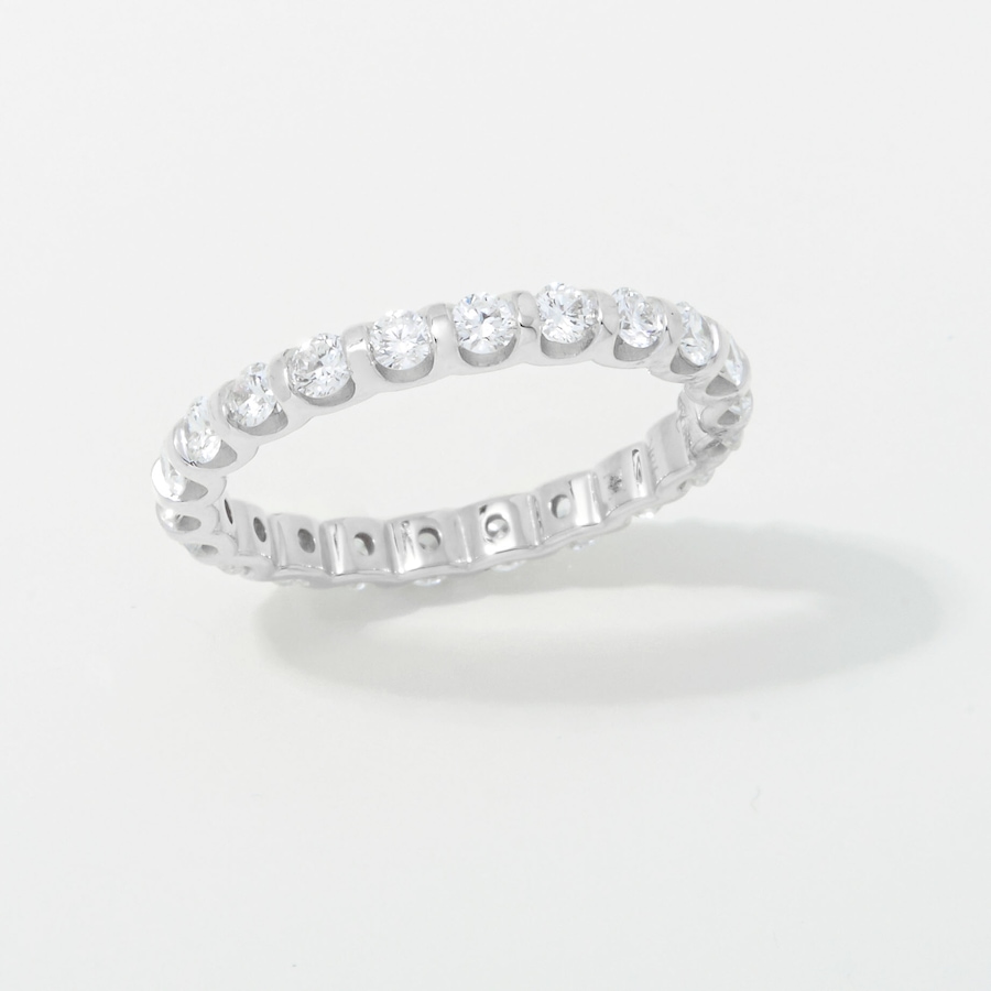 Image 252663_WG1CT.jpg, Product 252-663 / Price $899.88 - $1,999.88, Evera Diamonds 18K Gold Round Eternity Diamond Band from Evera Diamonds on TSC.ca's Jewellery department