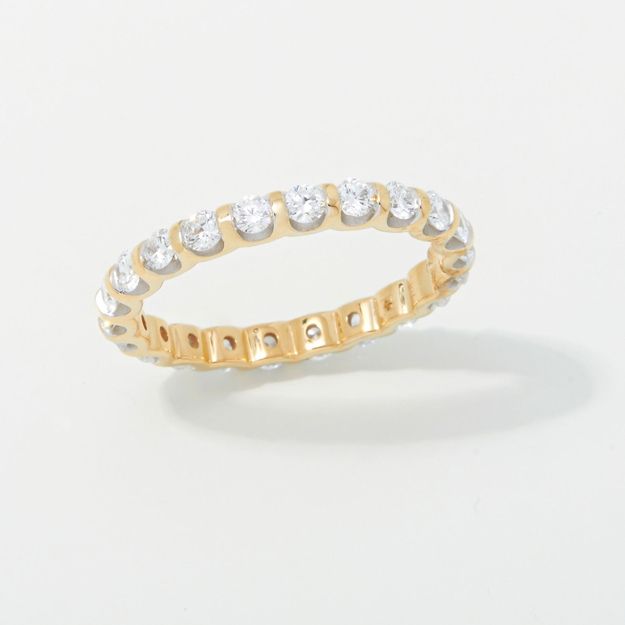 Image 252663_YG1CT.jpg, Product 252-663 / Price $899.88 - $1,999.88, Evera Diamonds 18K Gold Round Eternity Diamond Band from Evera Diamonds on TSC.ca's Jewellery department