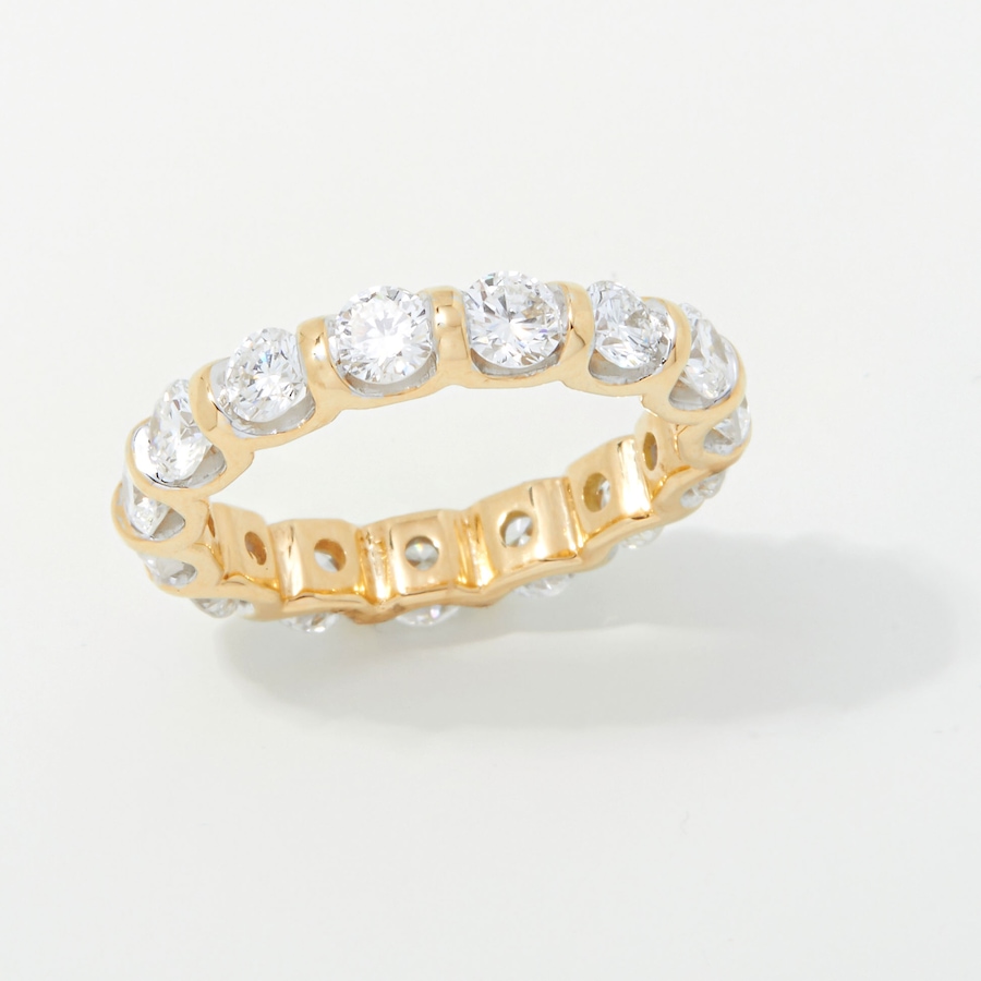 Image 252663_YG3CT.jpg, Product 252-663 / Price $899.88 - $1,999.88, Evera Diamonds 18K Gold Round Eternity Diamond Band from Evera Diamonds on TSC.ca's Jewellery department