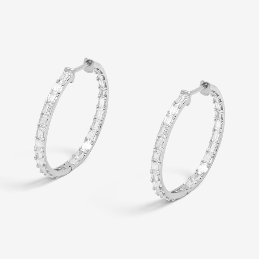 Image 252669_WGL.jpg, Product 252-669 / Price $499.88, Evera Diamonds 14K Gold 1.00ctw Diamond Hoop Earrings from Evera Diamonds on TSC.ca's Jewellery department