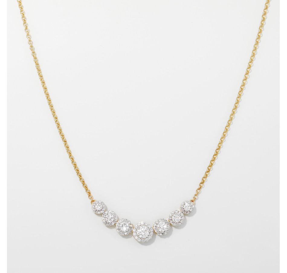Image 252672_YGL.jpg, Product 252-672 / Price $1,999.99, Evera Diamonds 14K Gold 2.25ctw Diamond Necklace from Evera Diamonds on TSC.ca's Jewellery department