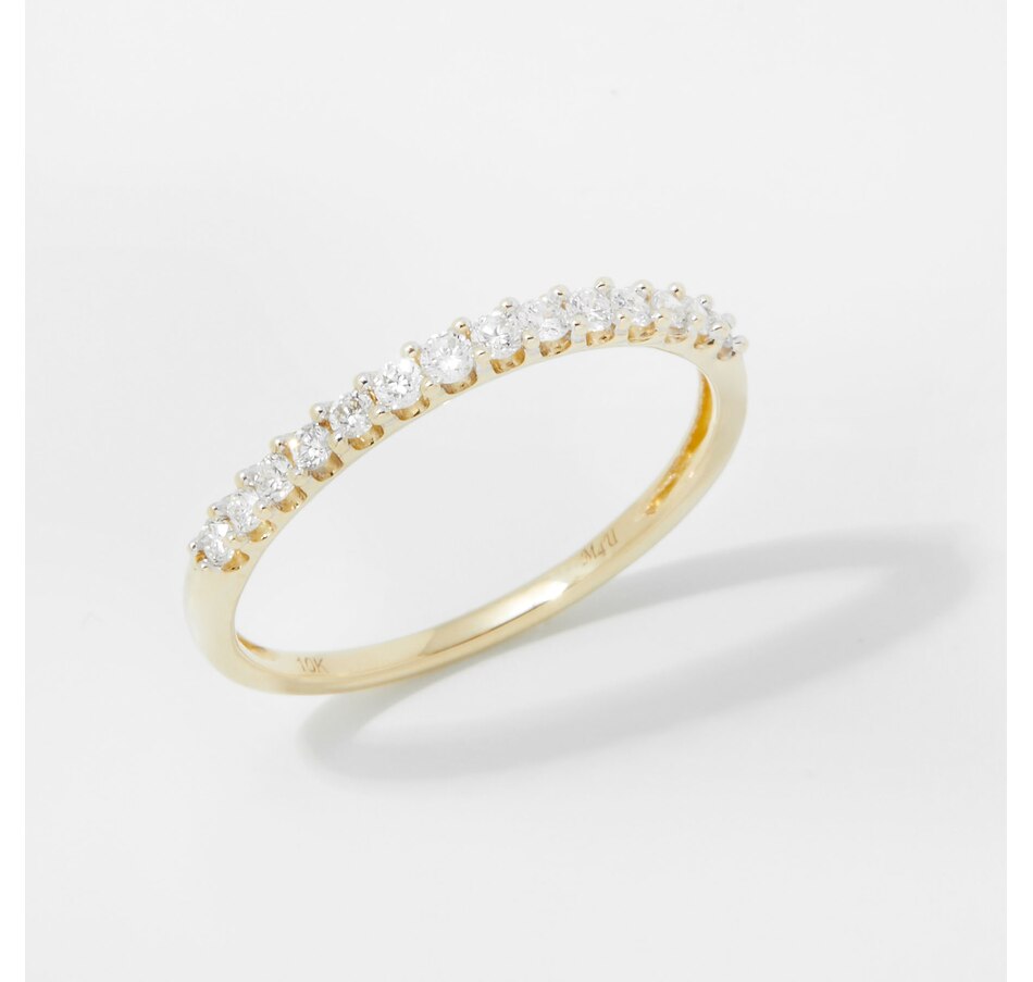 Image 252725.jpg, Product 252-725 / Price $189.99, Evera Diamonds 10K Yellow Gold 0.25ctw Diamond Band from Evera Diamonds on TSC.ca's Jewellery department