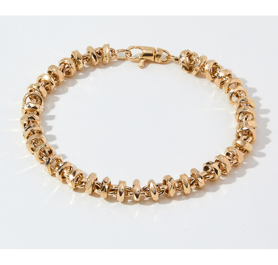 Image 252792.jpg, Product 252-792 / Price $1,249.99, Stefano Oro 14K Yellow Gold Diamond Cut Abbracci Bracelet from Stefano Oro on TSC.ca's Jewellery department