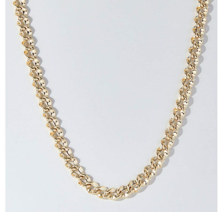 Image 252795.jpg, Product 252-795 / Price $1,299.88, Stefano Oro 14K Yellow Gold Wave Mega Petali Necklace from Stefano Oro on TSC.ca's Jewellery department