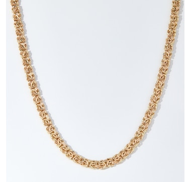 Stefano Oro 14K Yellow Gold Royal Bizantine Necklace