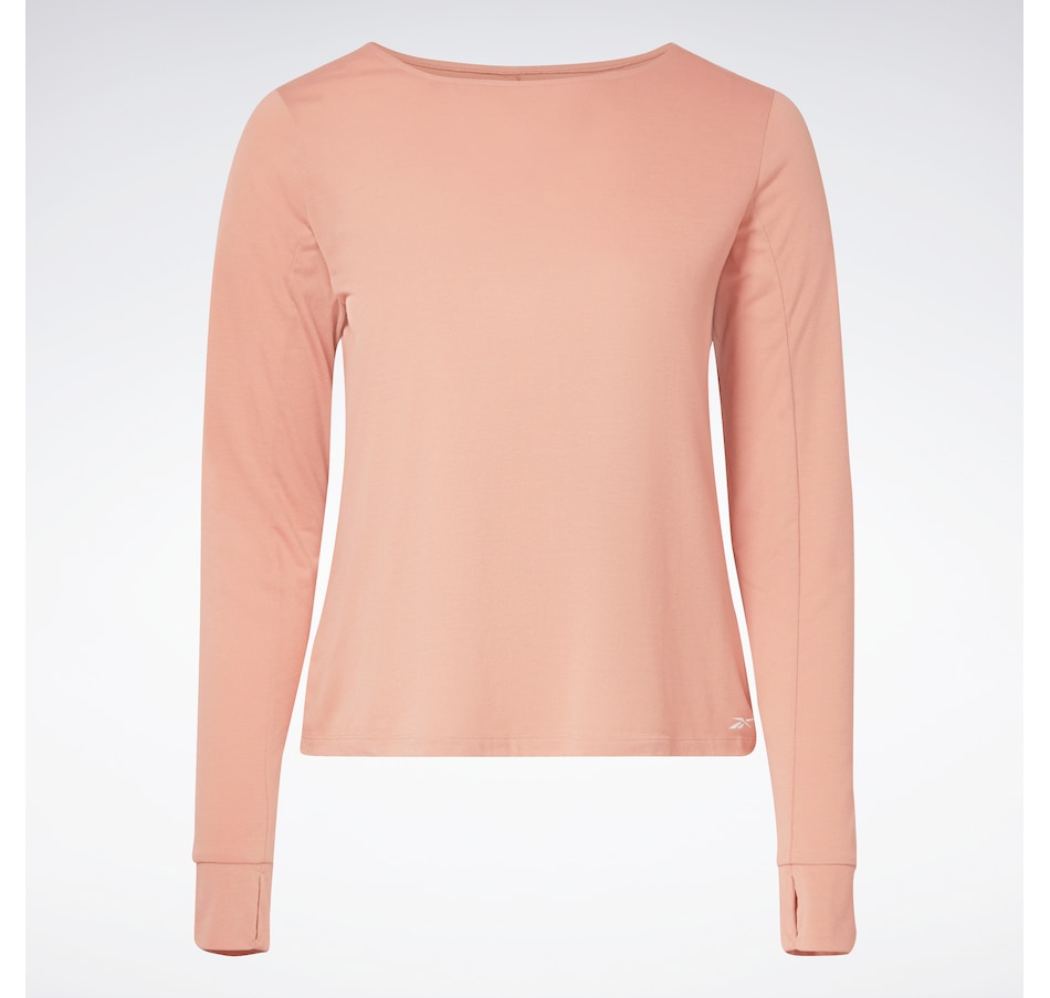 Image 252946_PNK.jpg, Product 252-946 / Price $14.33, Reebok Women's WOP Supremium Long Sleeve T-Shirt from Reebok on TSC.ca's Fashion department