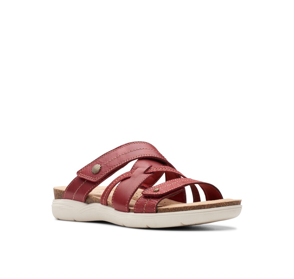 Image 253011_RED.jpg, Product 253-011 / Price $39.33, Clarks April Willow Slide from Clarks Footwear on TSC.ca's Shoes department