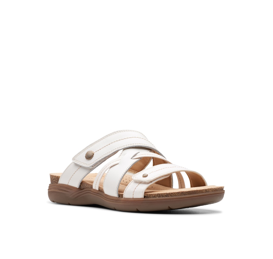Image 253011_WHT.jpg, Product 253-011 / Price $39.33, Clarks April Willow Slide from Clarks Footwear on TSC.ca's Shoes department