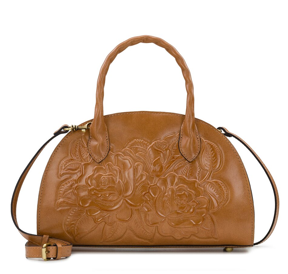 Image 253017_NAT.jpg, Product 253-017 / Price $89.33, Patricia Nash Angelini Top Handle Crossbody With Tassel from Patricia Nash on TSC.ca's Fashion department