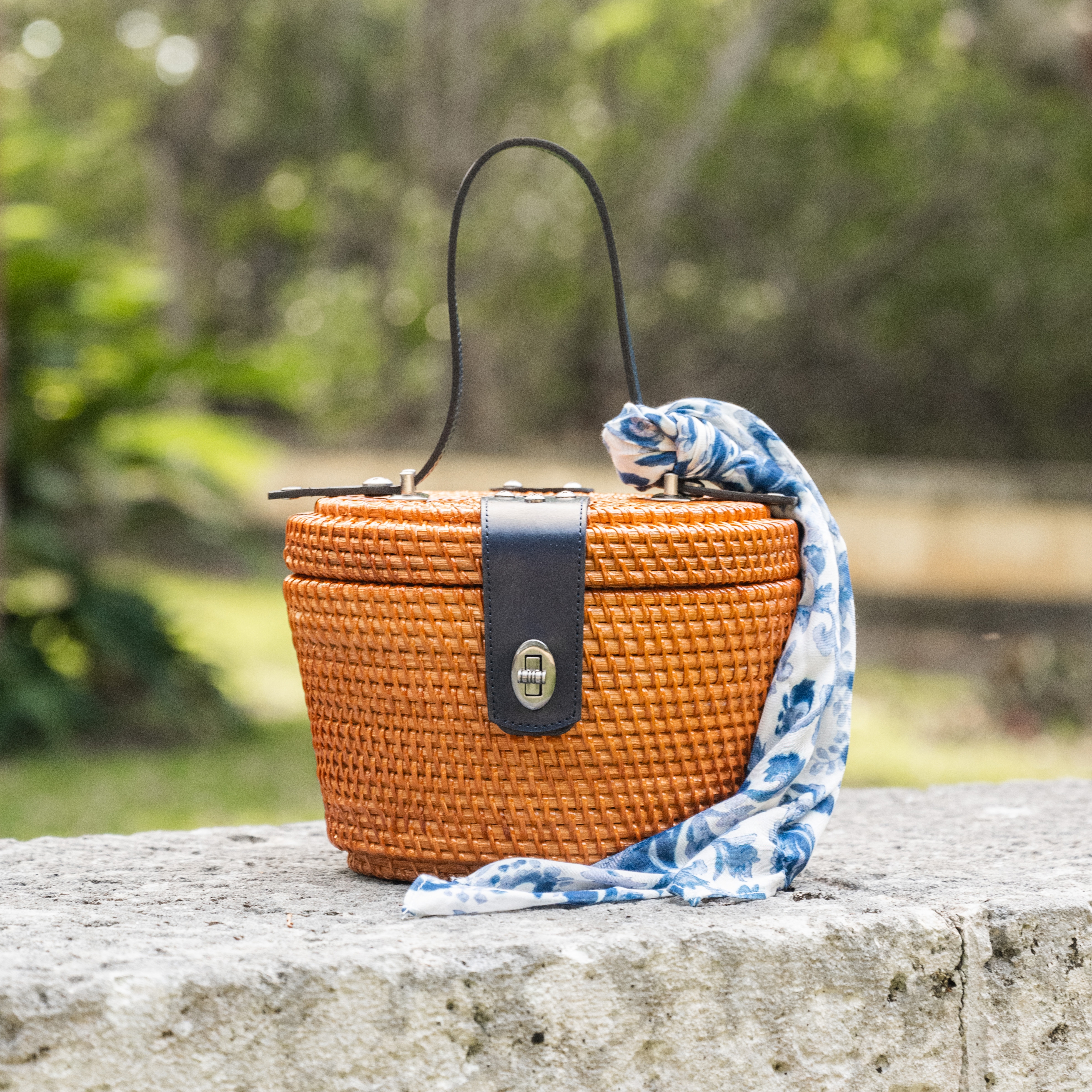 Patricia Nash Caselle Bucket Bag With Scarf - TSC.ca