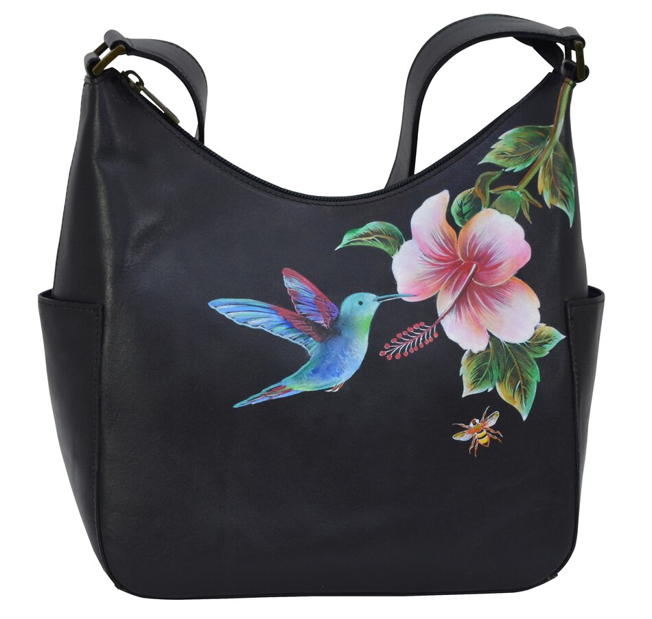 Image 253046_HUM.jpg, Product 253-046 / Price $99.33, Anuschka Classic Hobo with Side Pouch from Anuschka Handbags on TSC.ca's Fashion department