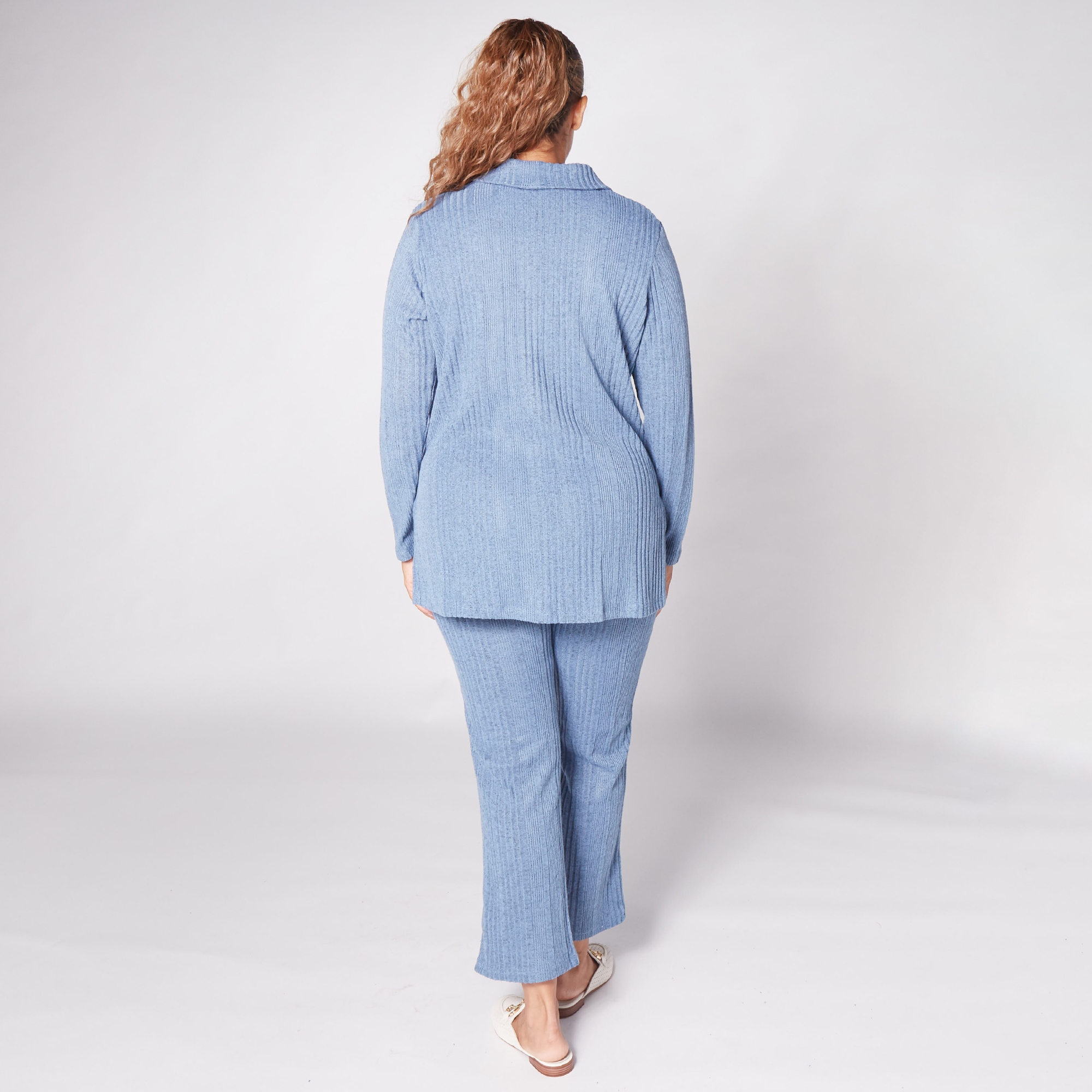 Cuddl Duds Petite Ribbed Knit Lounge Set - TSC.ca