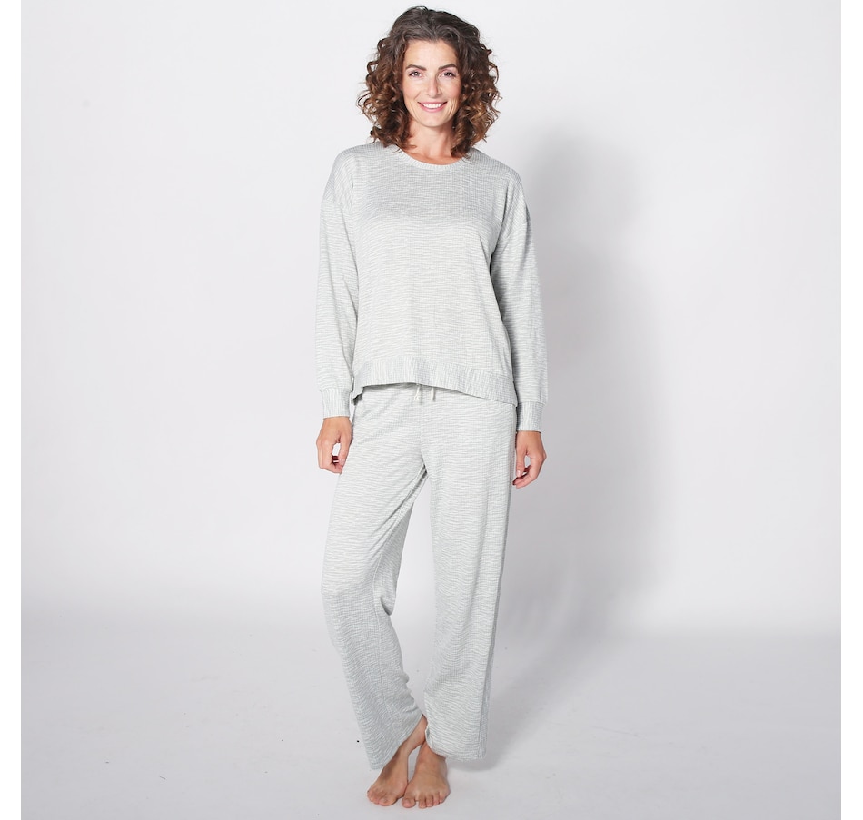 Image 253066_ALTMORE1.jpg, Product 253-066 / Price $23.33, Cuddl Duds Curl Up Rib Dolman Top Lounge Set from Cuddl Duds on TSC.ca's Fashion department