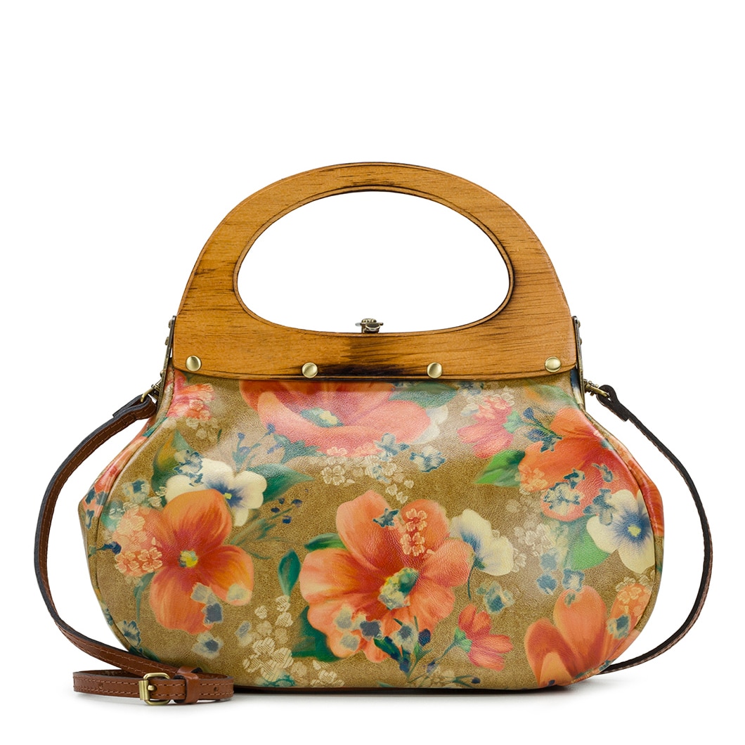 Patricia Nash Mirabella Wood Frame Bag