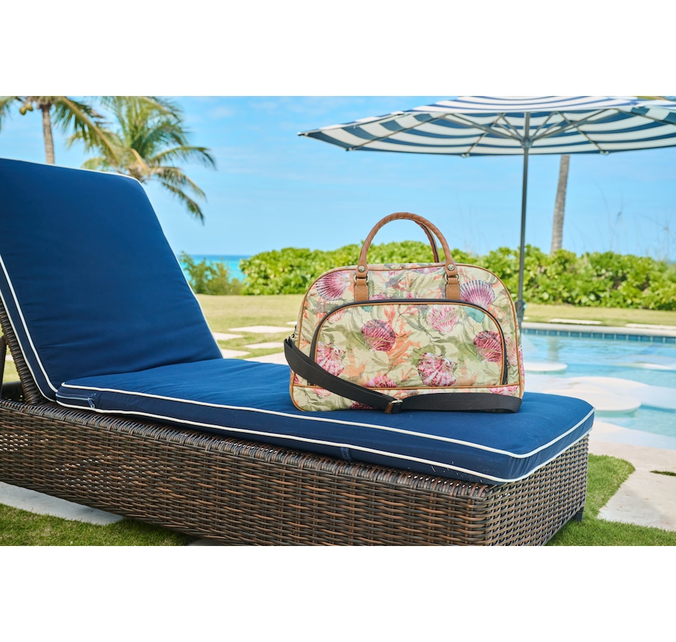 Image 253082_ALTMORE4.jpg, Product 253-082 / Price $99.33, Patricia Nash Leather Gonnessa Overnighter from Patricia Nash on TSC.ca's Fashion department